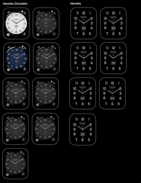 All Hermès Apple Watch Faces : r/applewatchfaces 